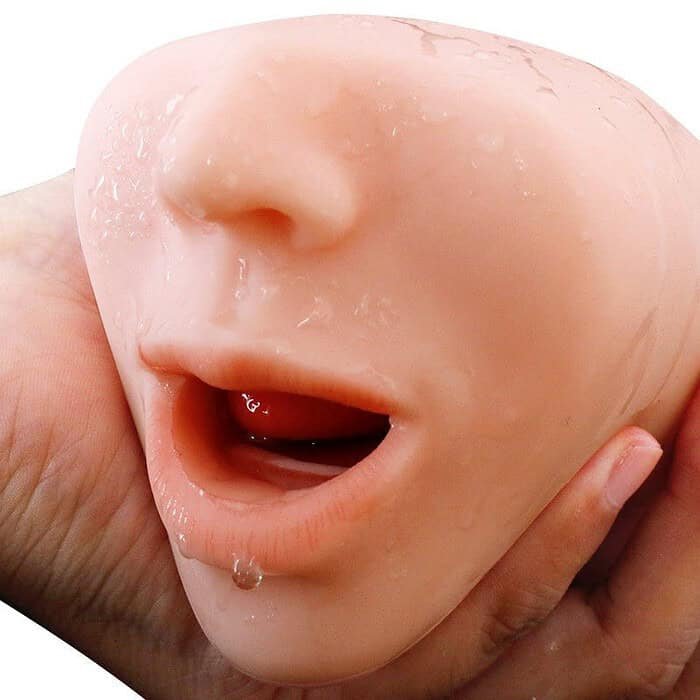 Male Masturbator Realistic Oral 3D Deep Throat Blow Job Sex Dolls - Image 5