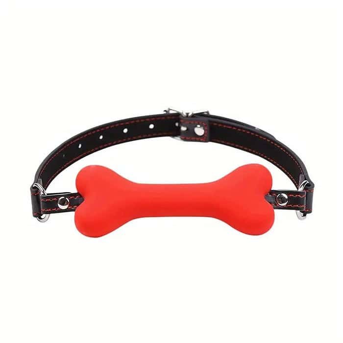 Adjustable Silicone Dog Bone Mouth gag SM Game BDSM - Image 2