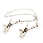 Smooth Slick Nipple Clamps Metal Chain - Image 17