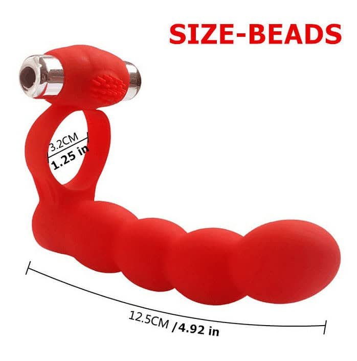 7 Speed Vibrating Penis Ring Rabbit Dildos Unisex - Image 5