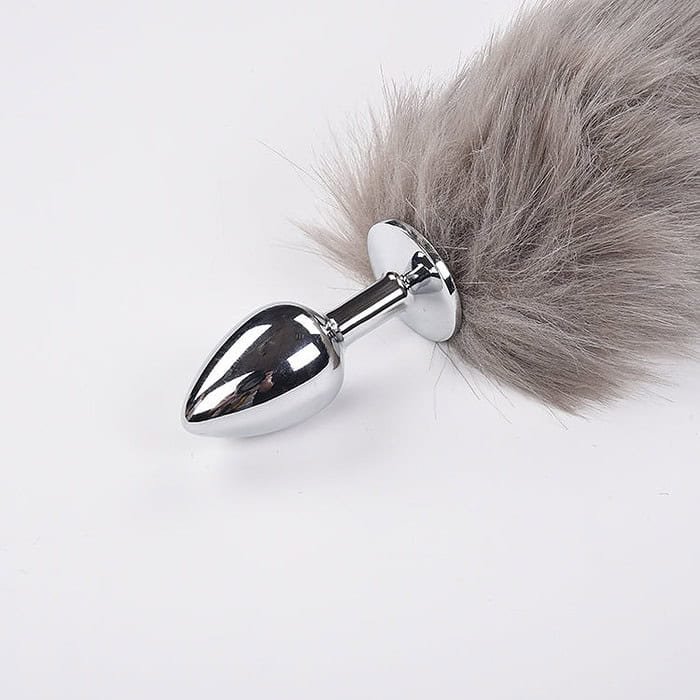 Fox Tail With Metal Anal-Butt Plug (L) - Image 28