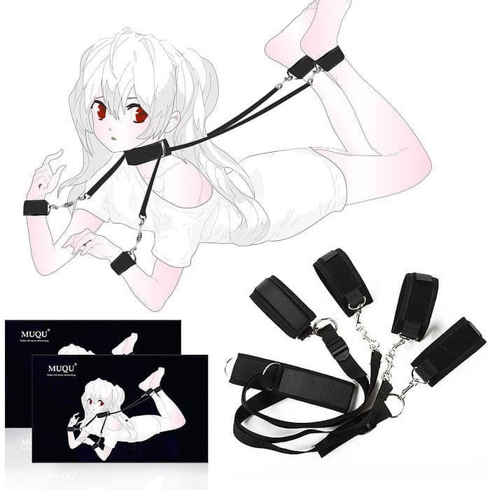 Handcuffs Strap Rope Restraints System Set Sexy Game - Image 6