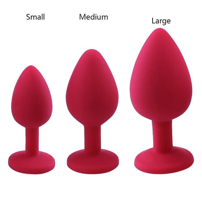 Jewelry Anal Plug Silicone Waterproof Training Kit - Image 5