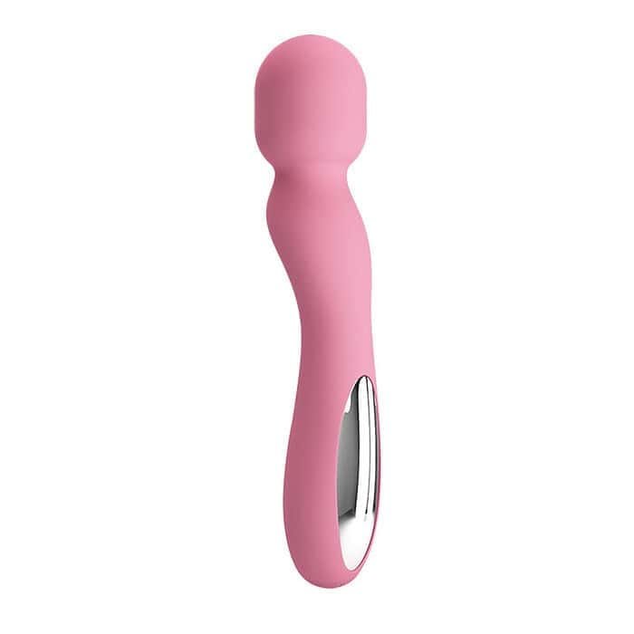30 Speed USB Rechargeable Vibrator In Pink - Image 2