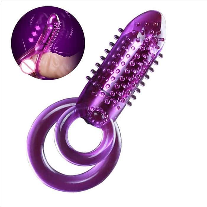 Lock the male penis vibration ring - Image 5