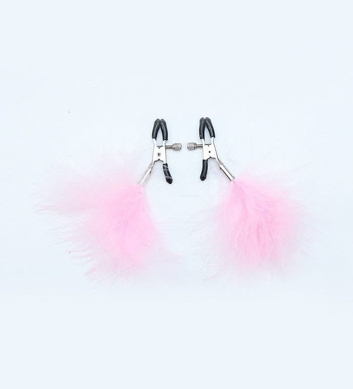 Sexy Feather Nipple Breast Clamp - Image 4