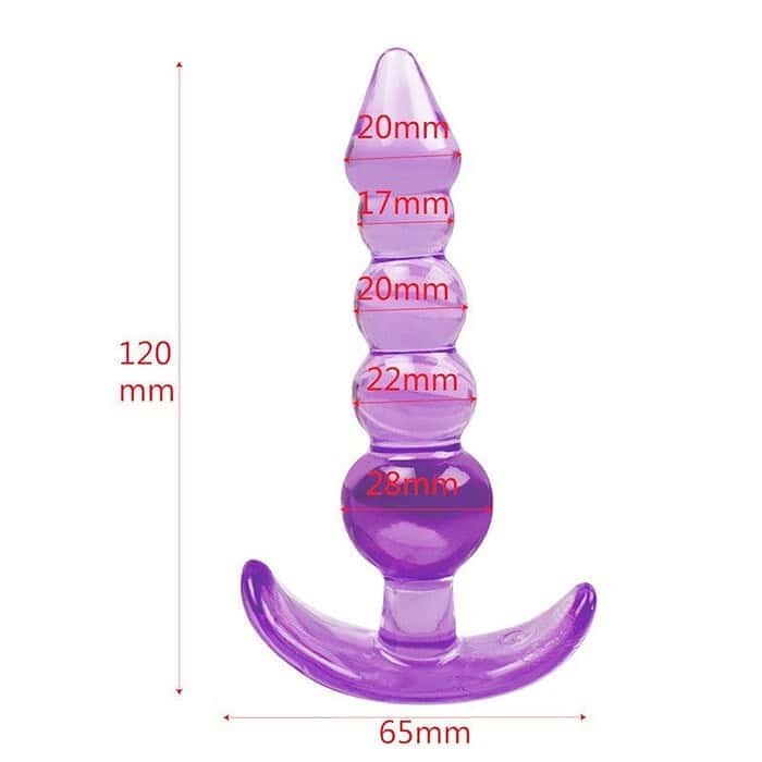 5 Anal Beads Butt Plug Dildo - Image 4