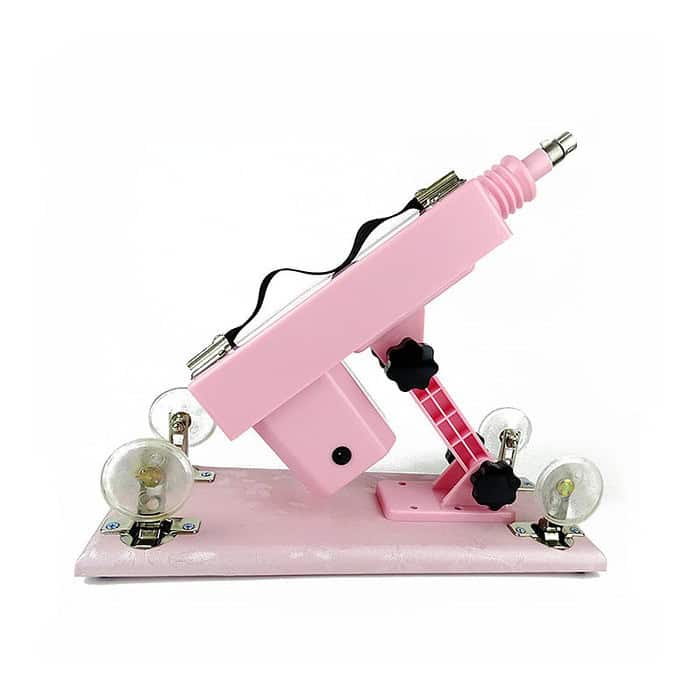 Pink Sex Machine with 3 Dildo and Extension Tube - Image 9