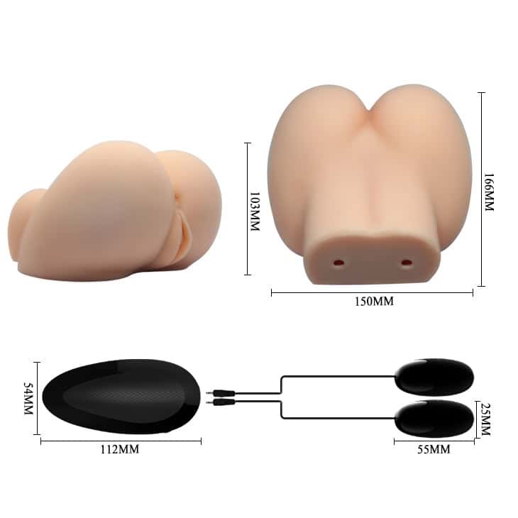 Multi-speed Vibrating Realistic Butts