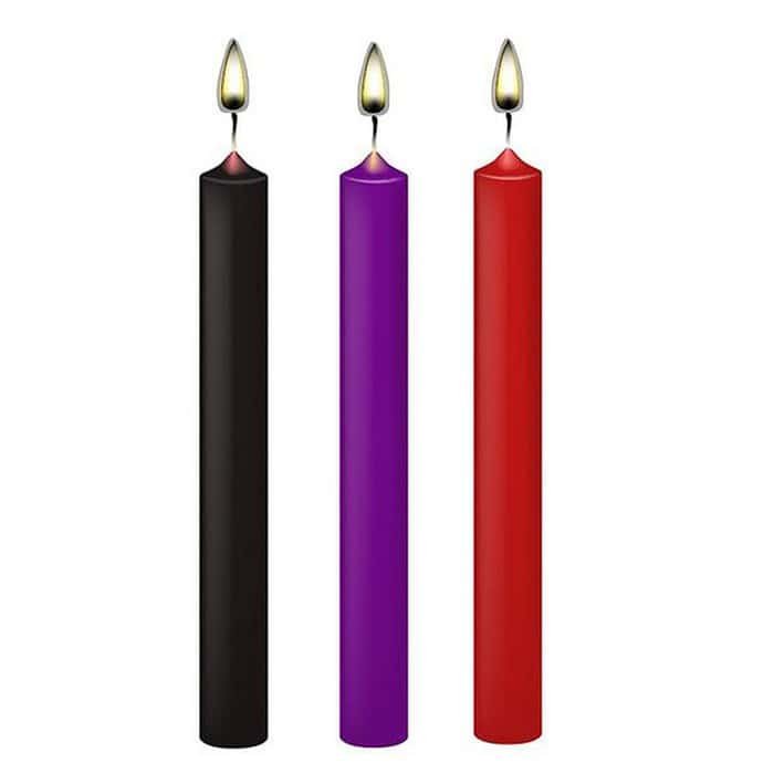 Colorful Party Candles In 3pcs/Pack - Image 2