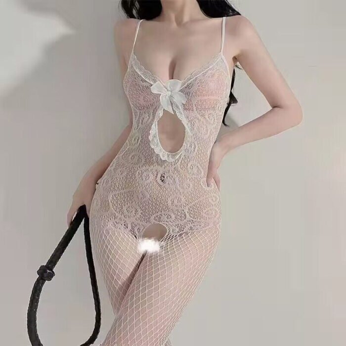 Cut-out Open Stockings - Image 2