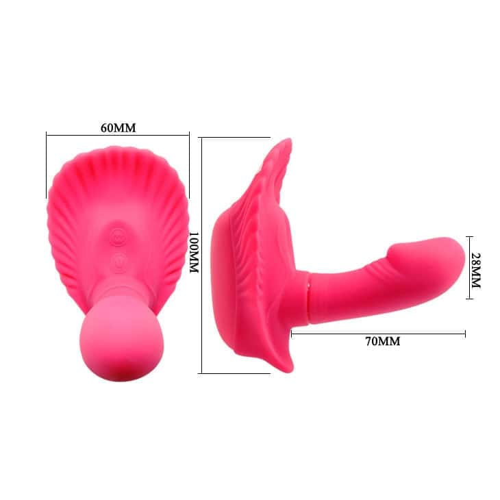 30 Speed Silicone Strap Ons Vibrating Dildos