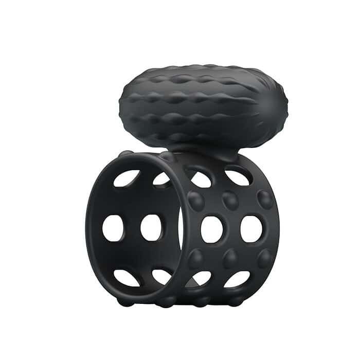 Vibrating Silicone Cock Ring - Image 3