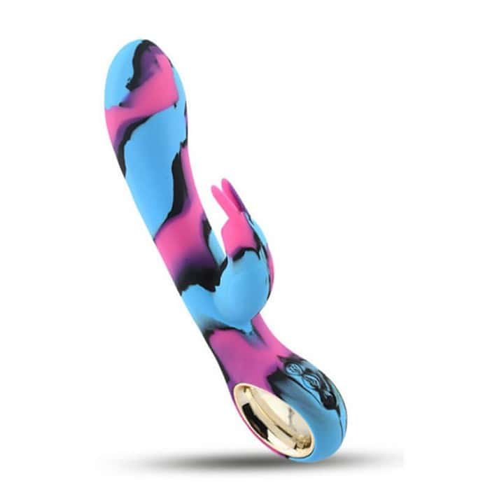 Silicone G-Spot Rabbit Vibrator - Image 4