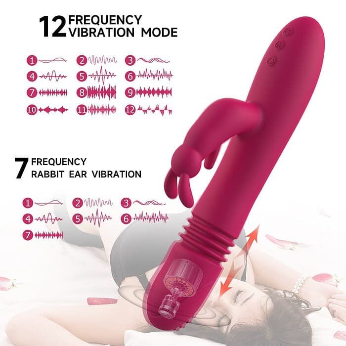 12 Frequency Rabbit Vibrator - Image 10