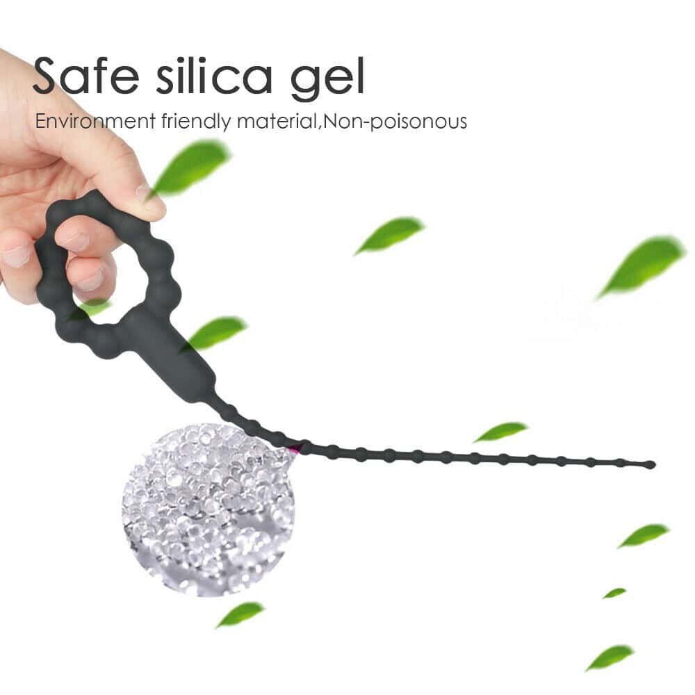 Penis Plug Vibrator Urethra Training Urethral Dilators Men Sex Toys 