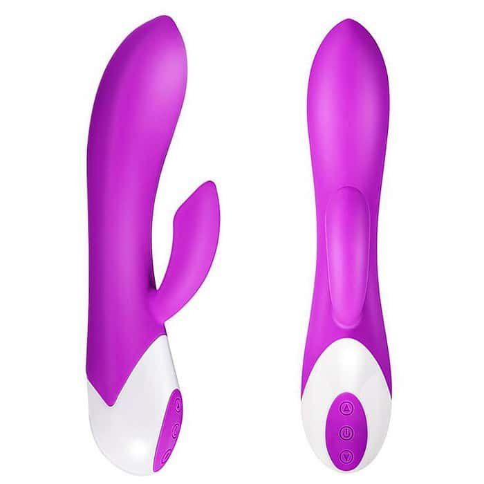 10 Speed Vibrating USB Charge Vibrator Dildo - Image 4