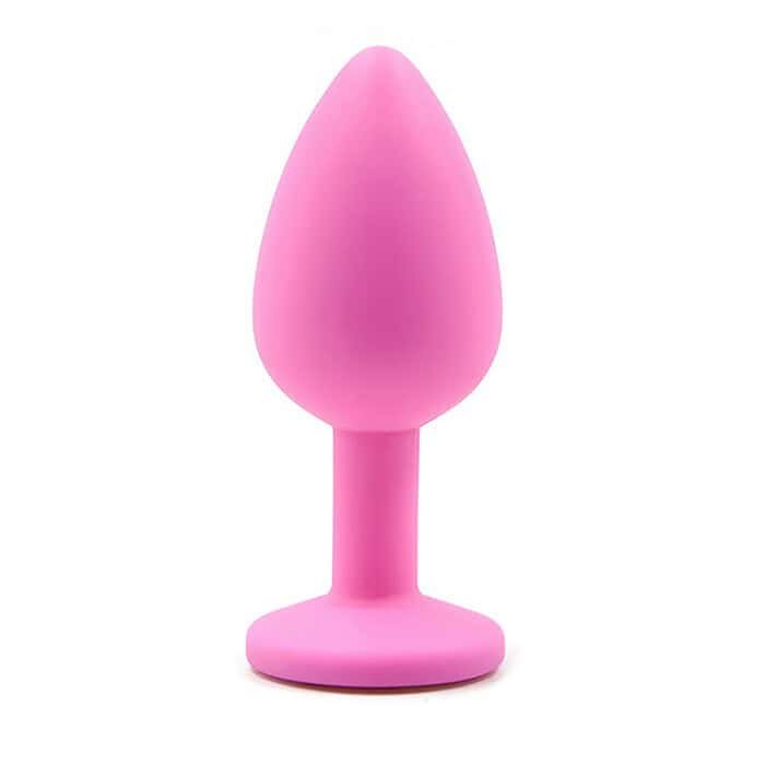Large Size Diamond Dildo Silicone Butt Plug Anal Toys - Image 4