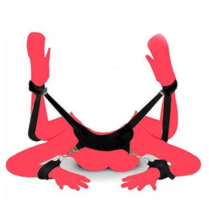 Restraints Strap Wrist Thigh System Hand Ankle Cuff Position - Image 4