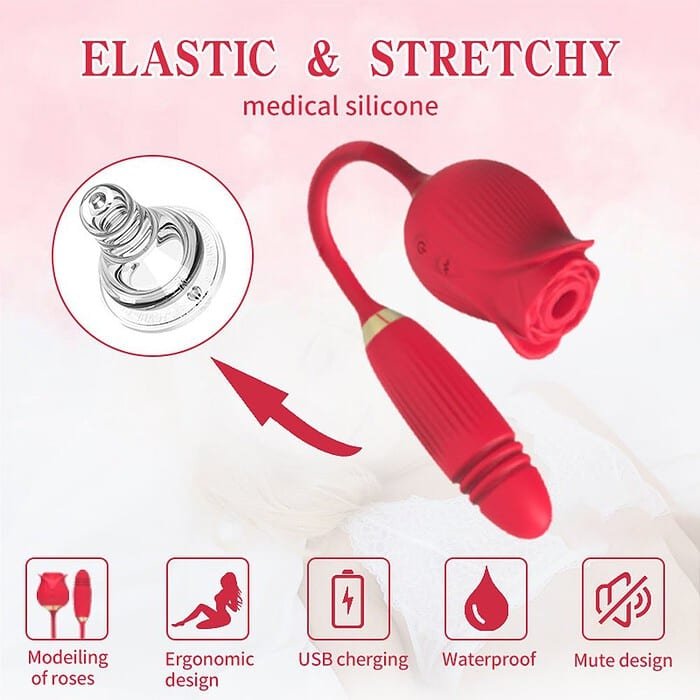 Rose Clitoral Sucking Jump Egg - Image 10