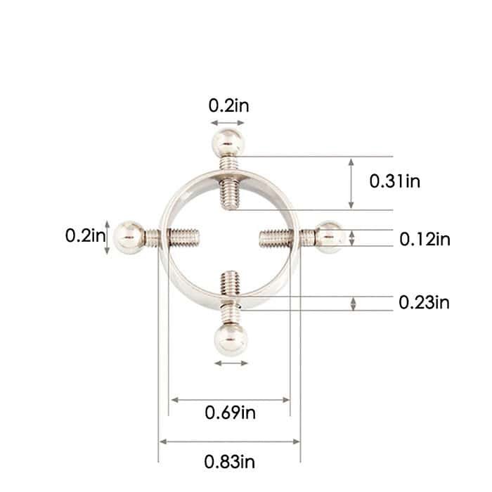 Adjustable stainless steel emulsion ring without perforation - Image 4