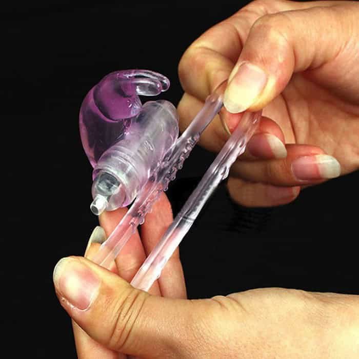 Vibrating Penis Ring Rabbit Vibrator Cock Ring - Image 4