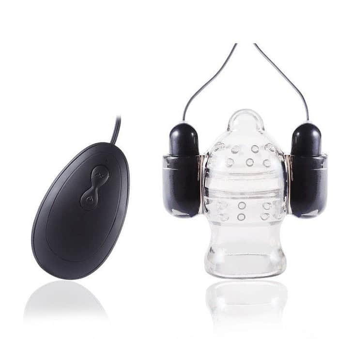 20 Speed Vibrator Delay Ejaculation Penis Cock Ring - Image 3