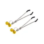 Metal Belt Ring Bell Nipple Teasing Stimulates Labia Clip - Image 3