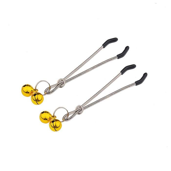 Metal Belt Ring Bell Nipple Teasing Stimulates Labia Clip - Image 3