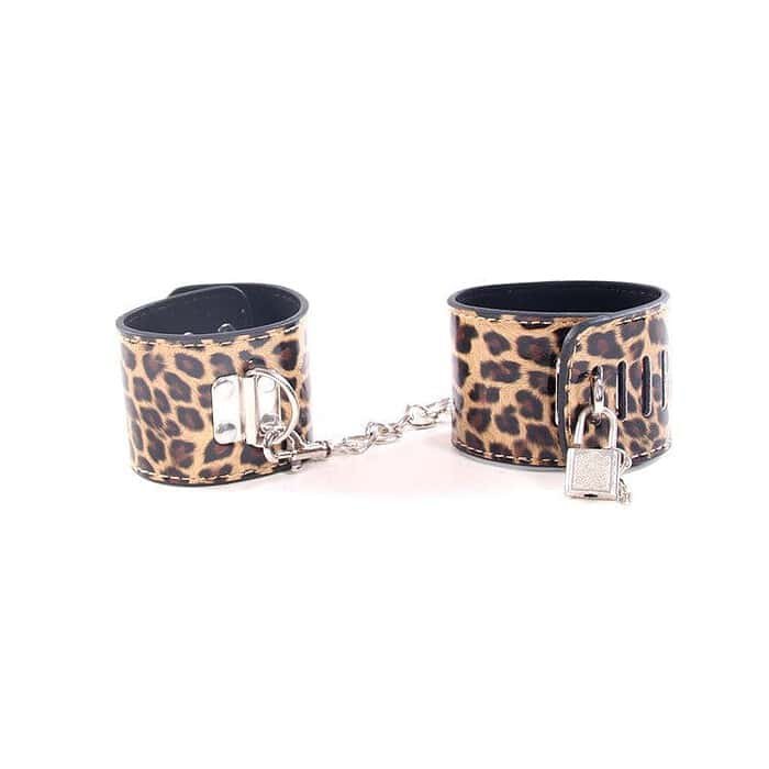 10pcs/set Adult Sex SM Toys Handcuffs Cuffs Strap Whip Rope Neck - Image 6