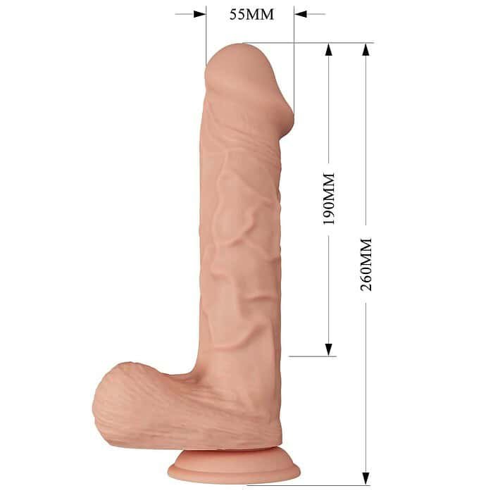 10 Inch Realistic Huge Vibrating Dildo - Image 4