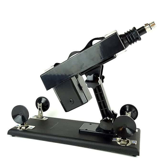 Masturbation Black Sex Machine with 4 Dildos and 2 Extension Tube - Image 15