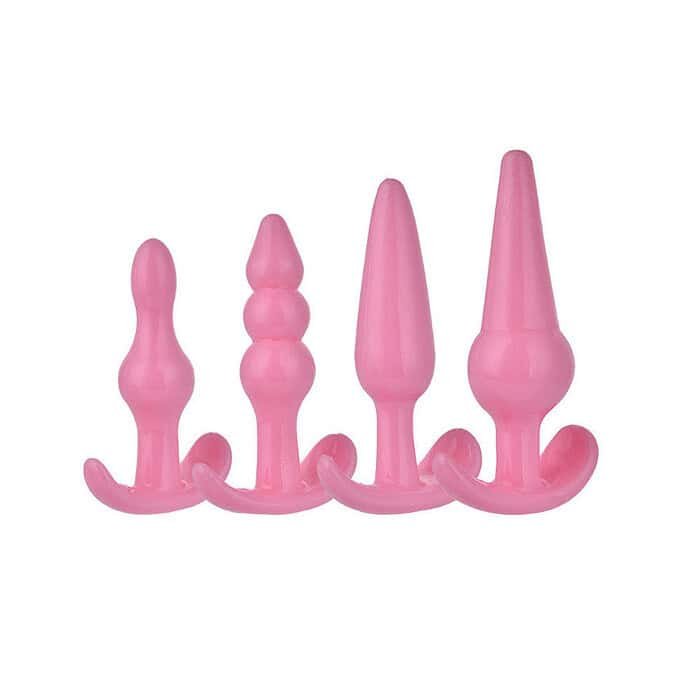 Anal Butt Plug Waterproof Silicone Anal Beads - Image 4