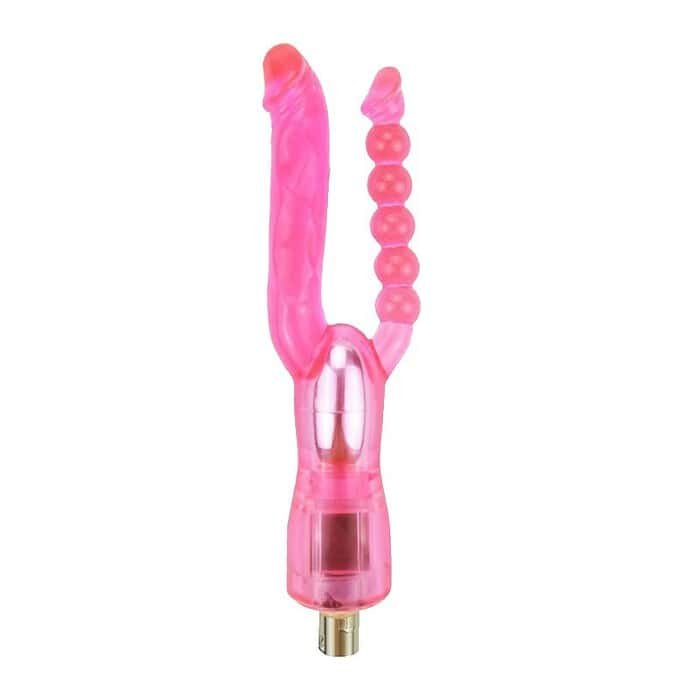 Pink Powerful Sex Machine with 5 Dildo - Image 12