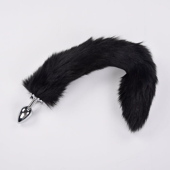 Fox Tail With Metal Anal-Butt Plug (S) - Image 6