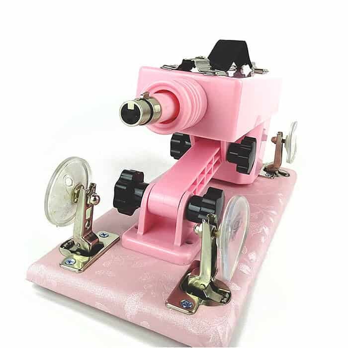 Automatic Pink Sex Machines with 6 Attachment - Image 17