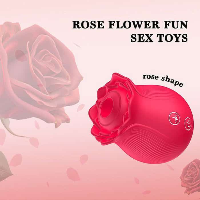 12 Frequency Clitoral Sucking Rose Vibrator - Image 14