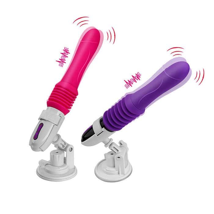 Automatic Telescopic Dildo Vibrator G-spot USB Rechargeable Adult Sex Toys - Image 11