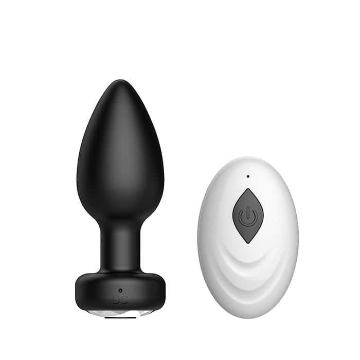 Wireless Remote Control Vibrating Silicone Anal Plug - Image 2