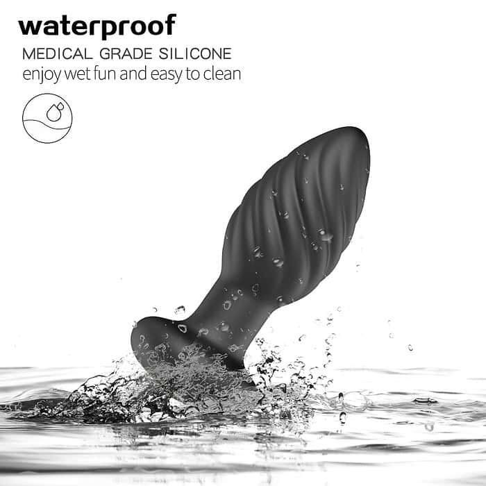 App Control / Wireless Screw Vibrating Anal Plug - Image 10