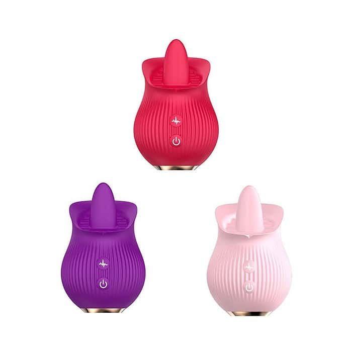 12 Frequency Clitoral Sucking Rose Vibrator - Image 8