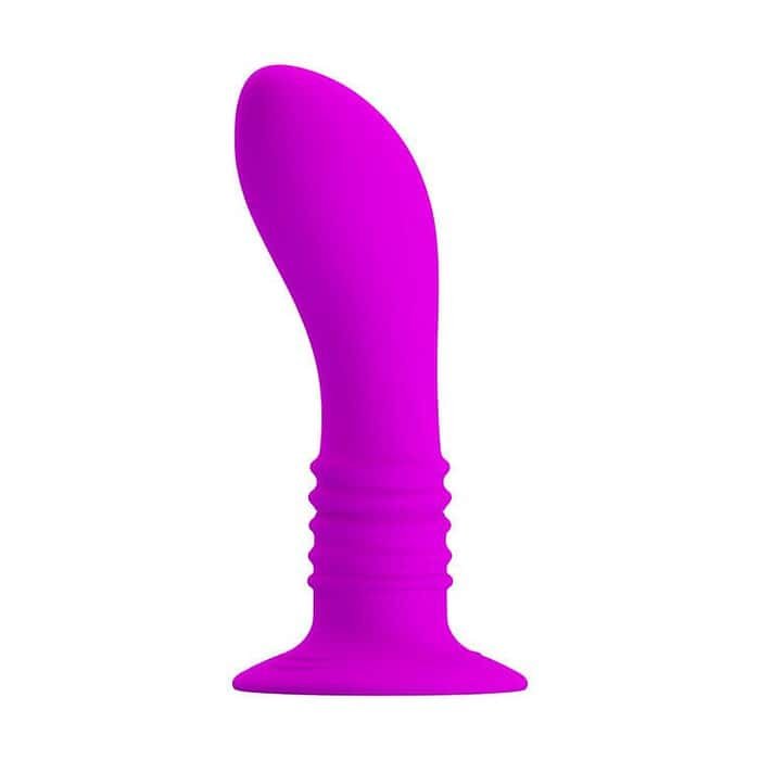 10 Speed Vibrating Suction Base Anal Plug Dildo - Image 2