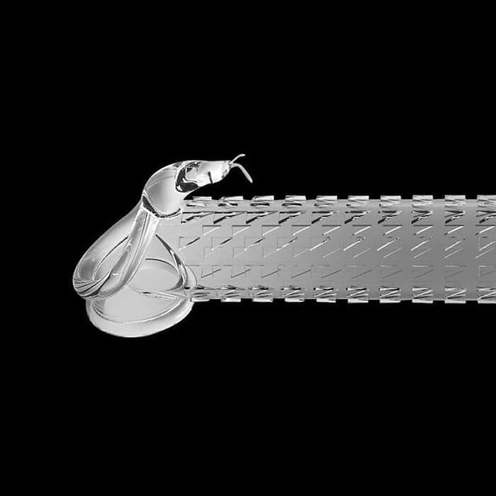 Crystal Rabbit Sleeve In Clear - Image 6