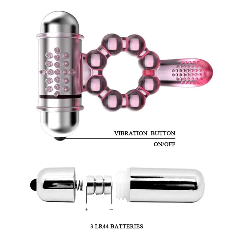 10 Speed Vibrating Penis Ring 