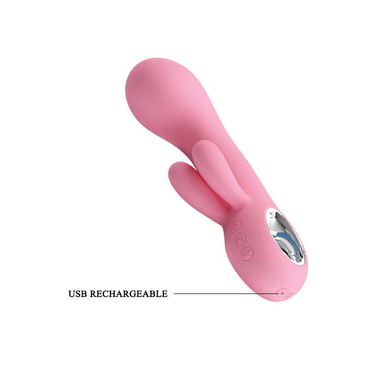 7-Function Vibrations USB Rechargeable Vibrator