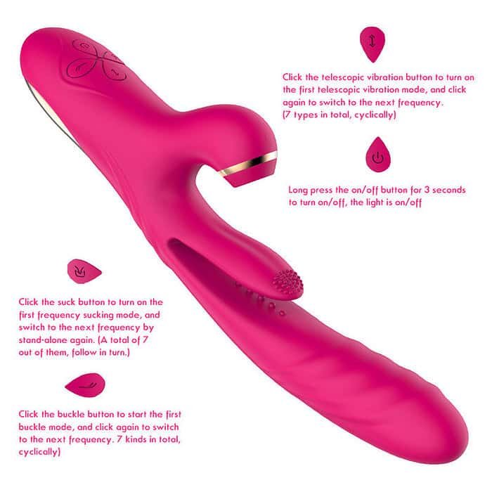 7 Frequency Modes Rabbit Vibrator - Image 14