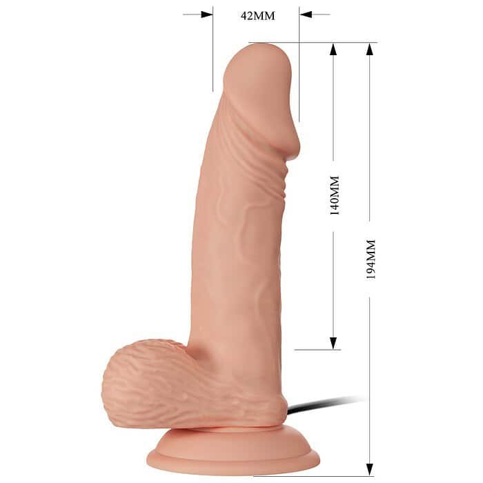 89c1563f8ffd6e8b 7.6 Inch Realistic Huge Vibrating Dildo - Image 2