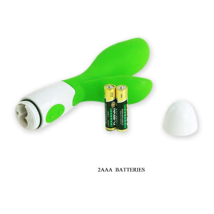  Green Vibrator Powered by Batteries