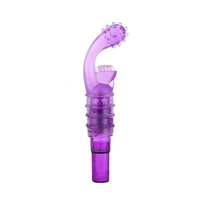Unisex Finger Vibrator Rabbit Vibrating Dildo - Image 6