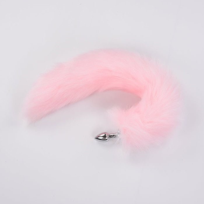 Fox Tail With Metal Anal-Butt Plug (L) - Image 14